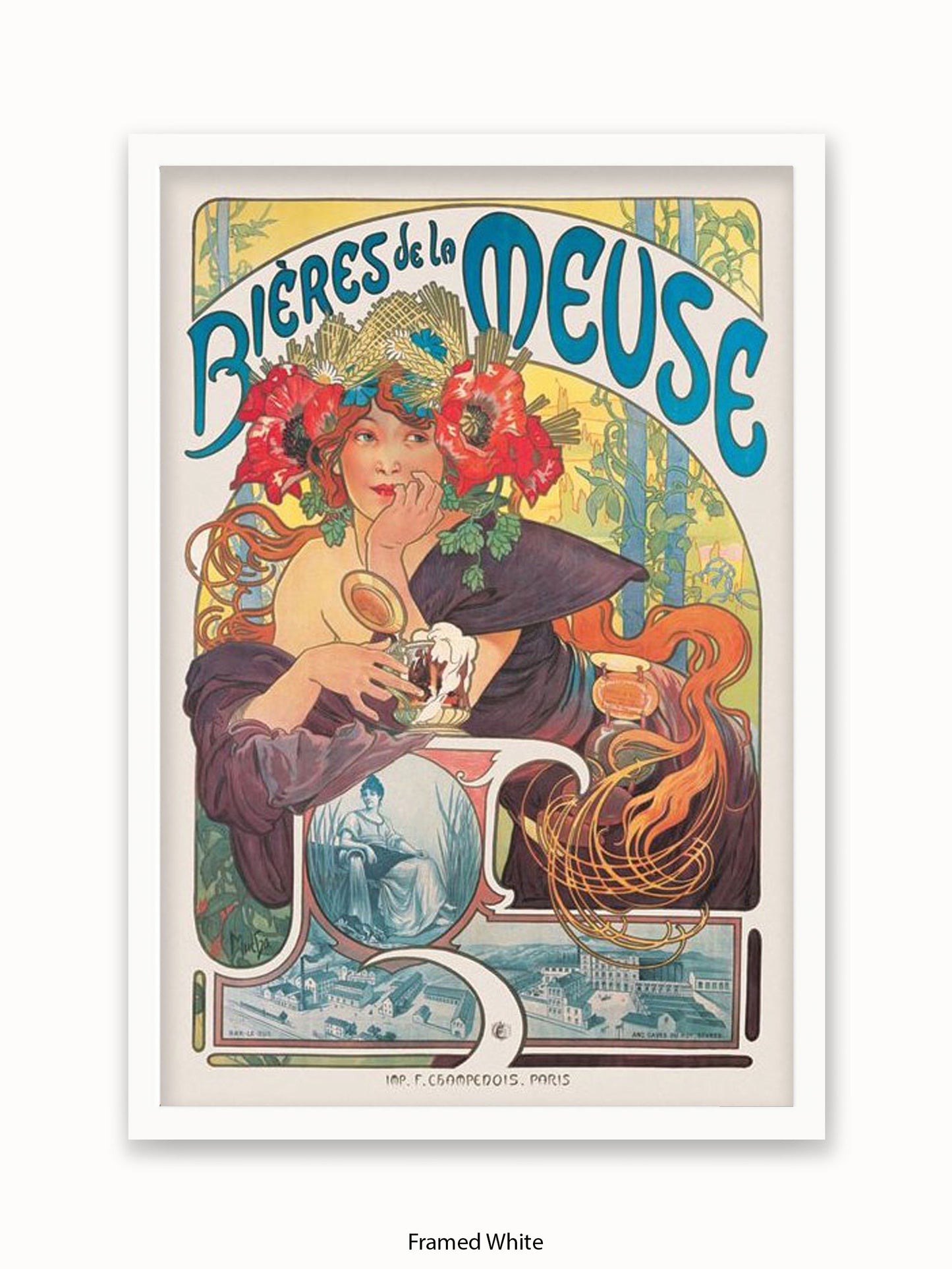 Bieres De La Meuse Poster