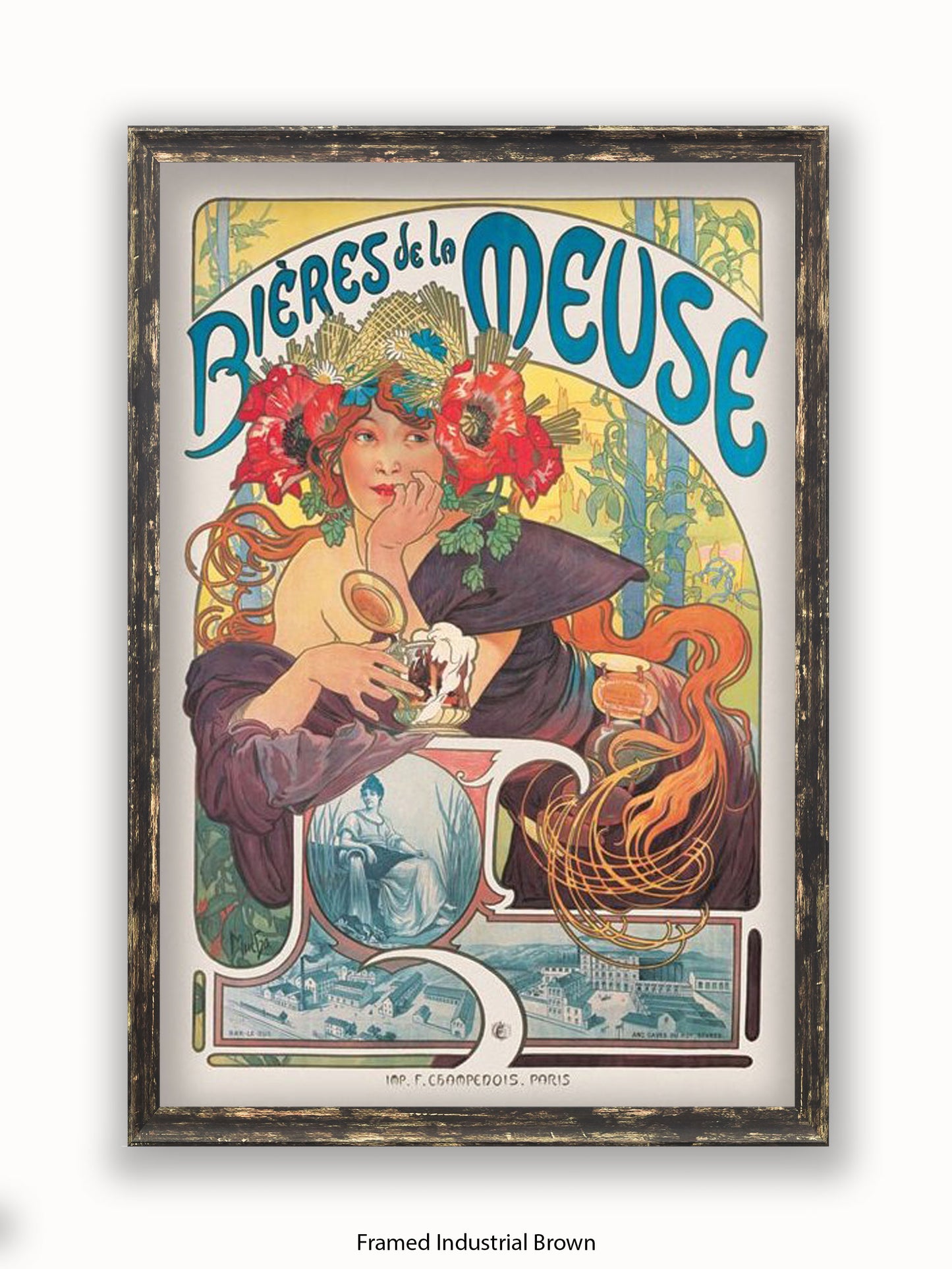 Bieres De La Meuse Poster