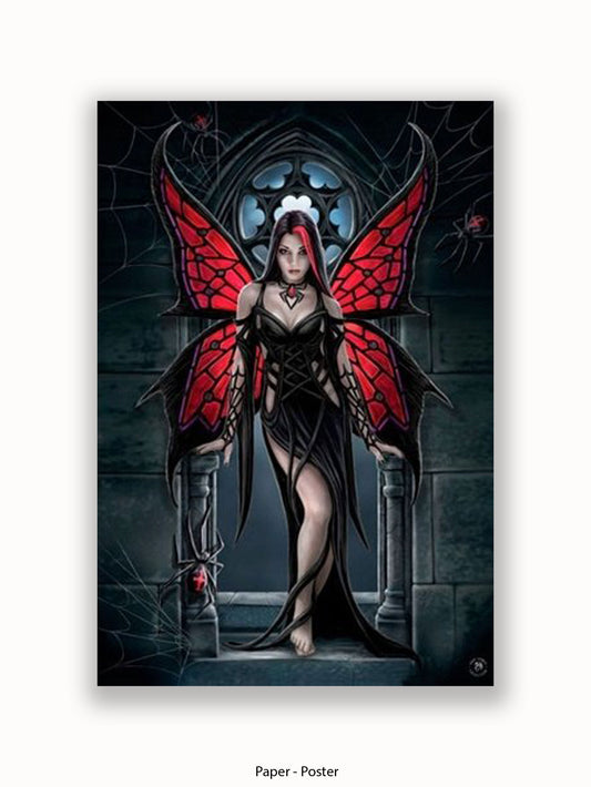 Anne Stokes  Aracnafaria Poster