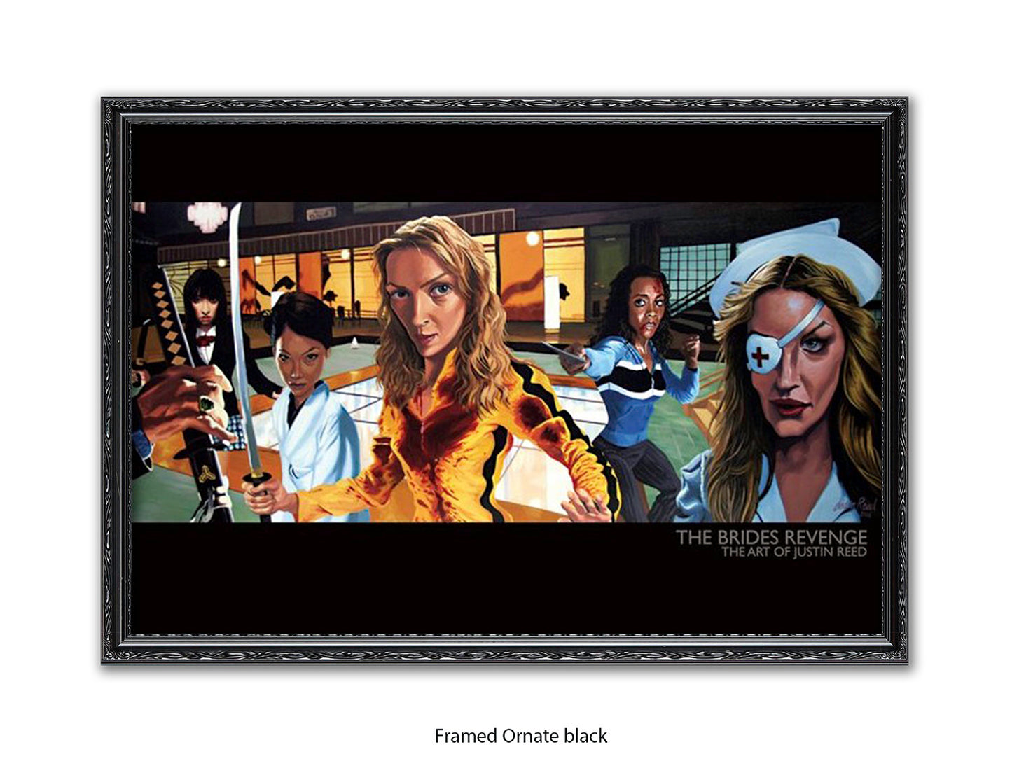 Kill Bill Art Poster The Bride's Revenge | Justin Reed