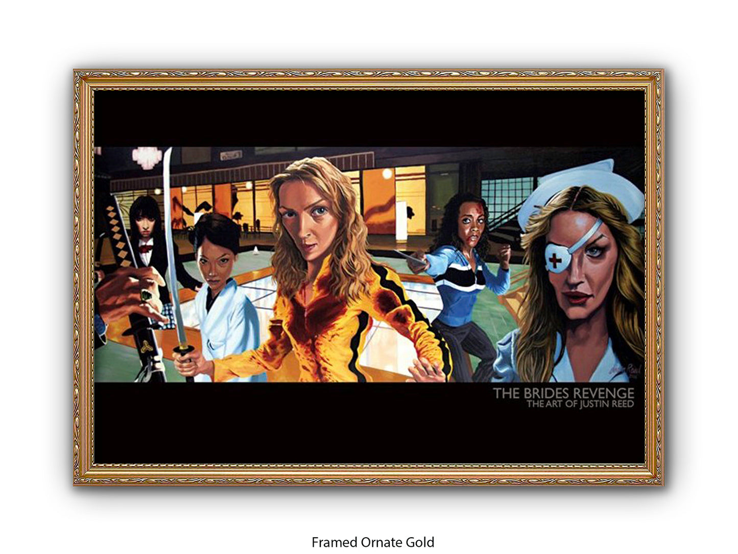 Kill Bill Art Poster The Bride's Revenge | Justin Reed
