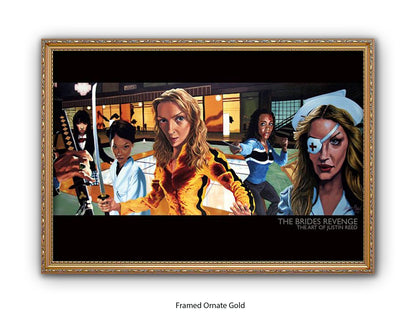 Kill Bill Art Poster The Bride's Revenge | Justin Reed