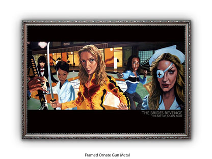 Kill Bill Art Poster The Bride's Revenge | Justin Reed