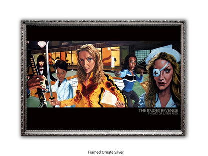 Kill Bill Art Poster The Bride's Revenge | Justin Reed