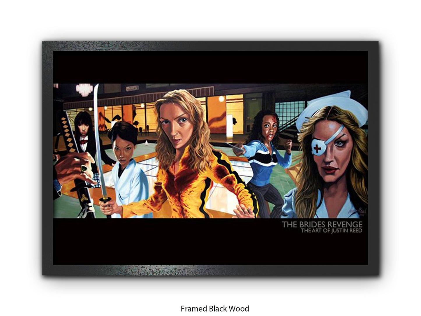 Kill Bill Art Poster The Bride's Revenge | Justin Reed