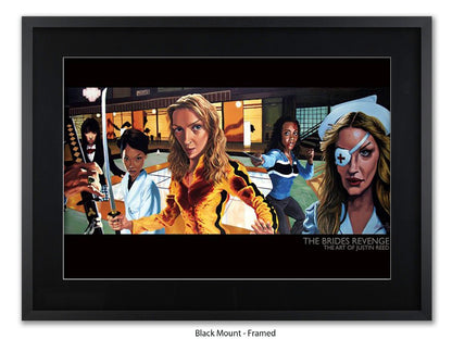 Kill Bill Art Poster The Bride's Revenge | Justin Reed