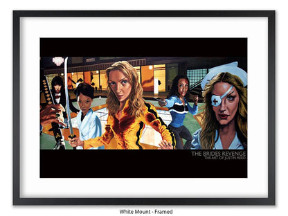 Kill Bill Art Poster The Bride's Revenge | Justin Reed