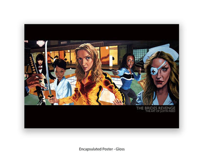 Kill Bill Art Poster The Bride's Revenge | Justin Reed