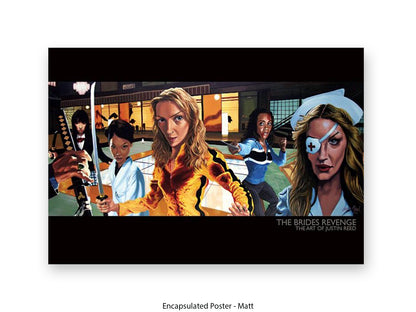 Kill Bill Art Poster The Bride's Revenge | Justin Reed