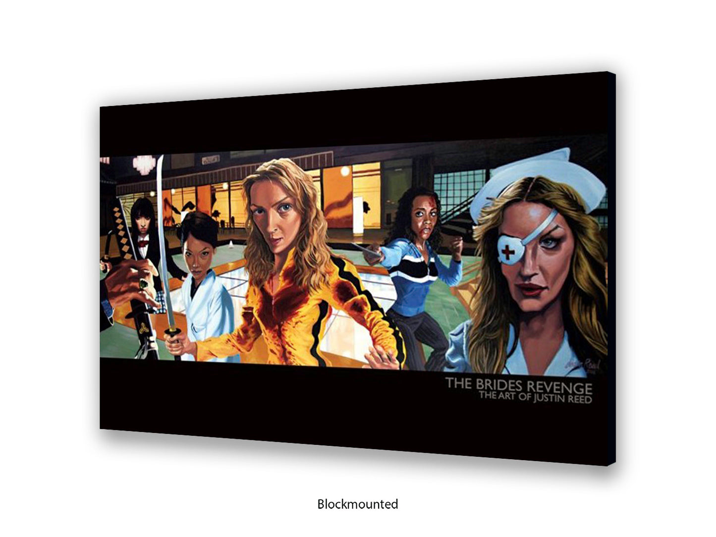 Kill Bill Art Poster The Bride's Revenge | Justin Reed