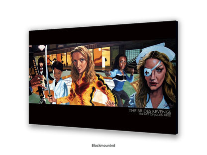 Kill Bill Art Poster The Bride's Revenge | Justin Reed