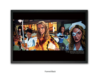 Kill Bill Art Poster The Bride's Revenge | Justin Reed