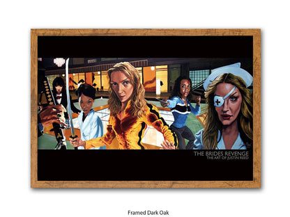 Kill Bill Art Poster The Bride's Revenge | Justin Reed