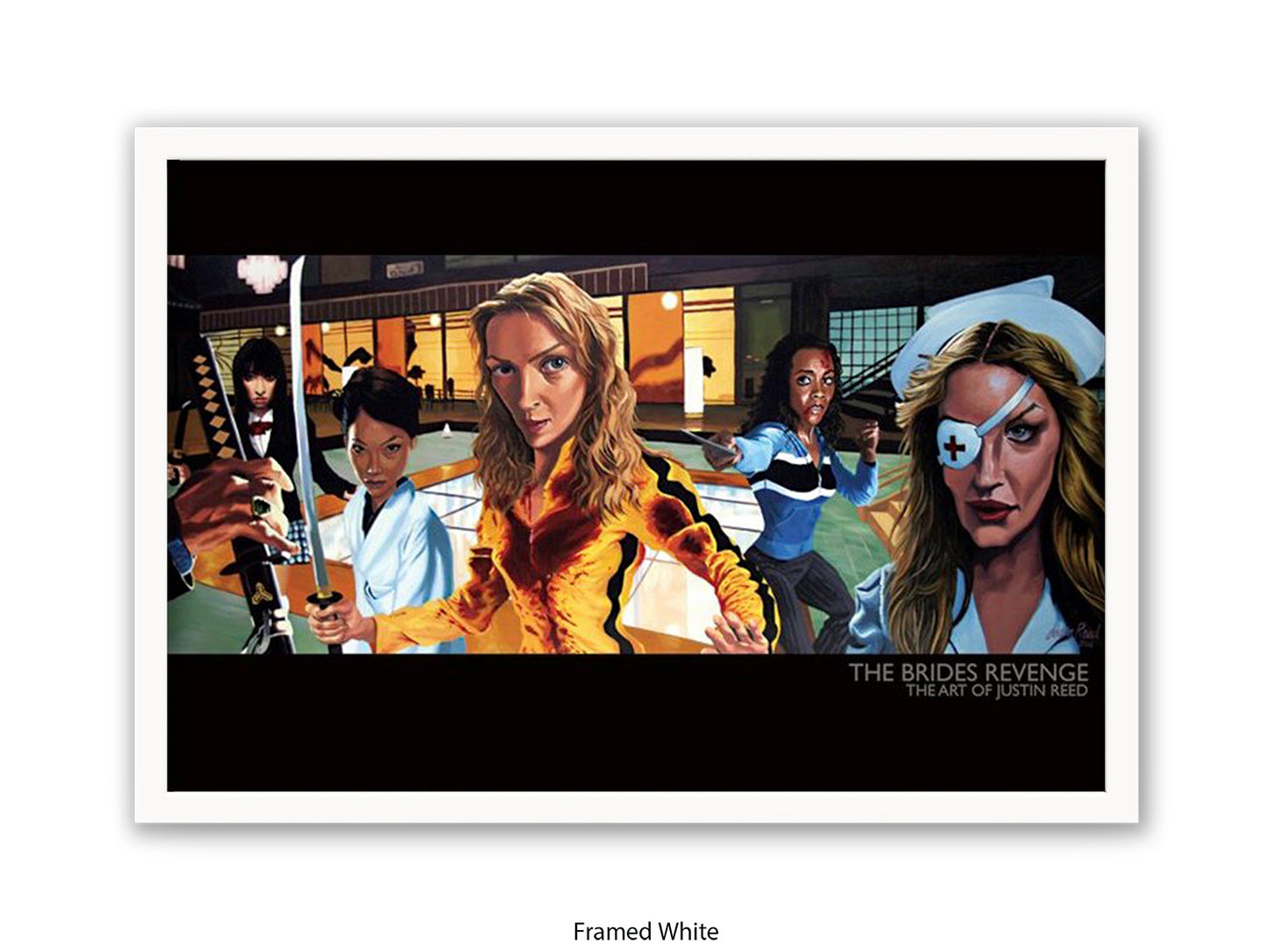 Kill Bill Art Poster The Bride's Revenge | Justin Reed