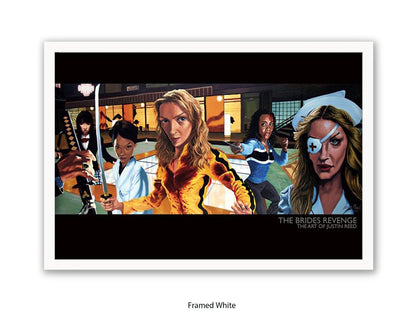Kill Bill Art Poster The Bride's Revenge | Justin Reed