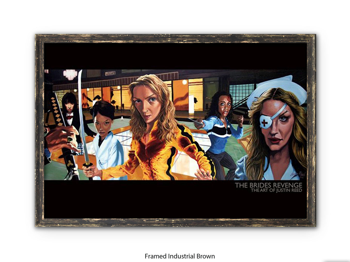 Kill Bill Art Poster The Bride's Revenge | Justin Reed