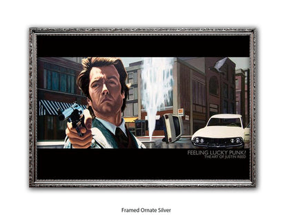 Dirty Harry Art Poster Feeling Lucky Punk | Justin Reed