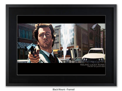 Dirty Harry Art Poster Feeling Lucky Punk | Justin Reed