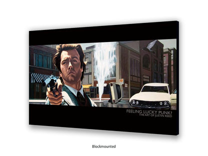 Dirty Harry Art Poster Feeling Lucky Punk | Justin Reed