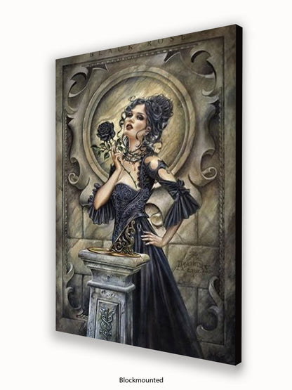 Alchemy  Black Rose Girl Poster