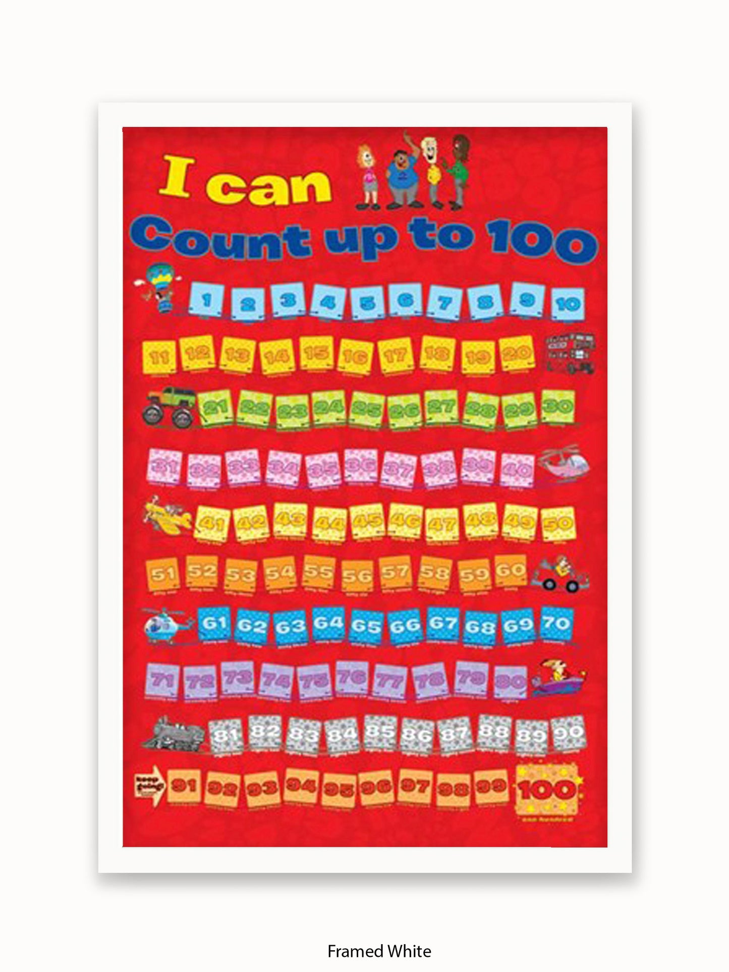 I Can Count Up to 100 Poster