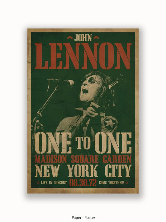 John Lennon   Concert Poster