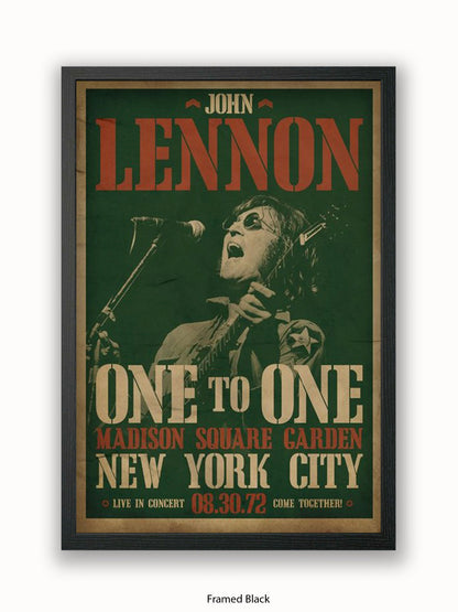 John Lennon   Concert Poster