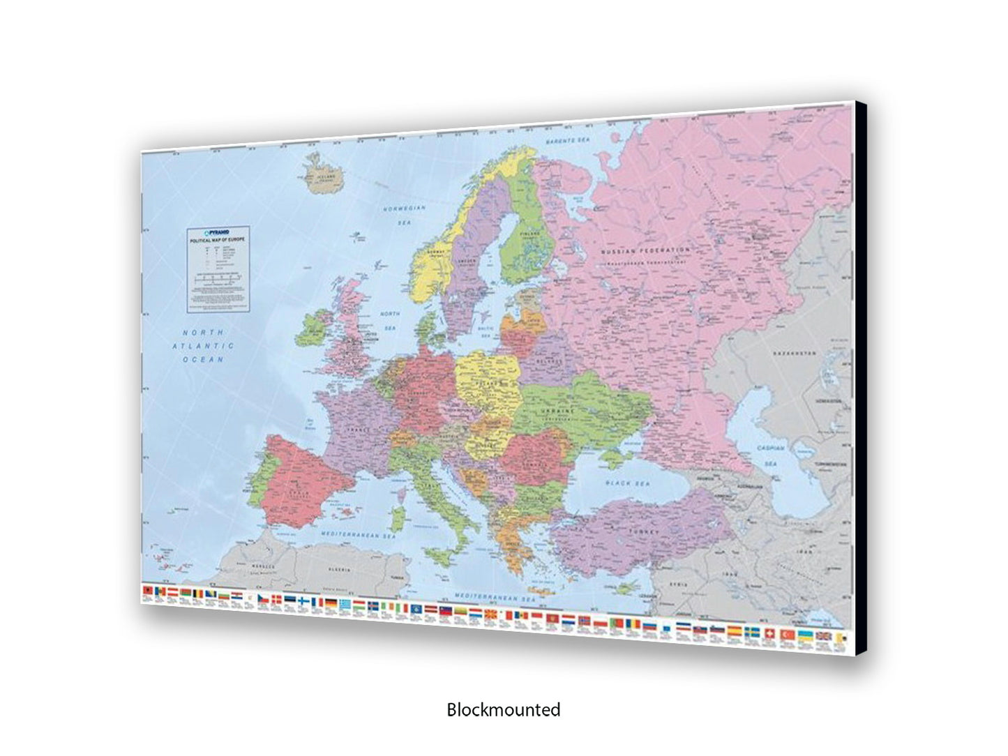 Europe Map | Political Map| Wall Decor Poster