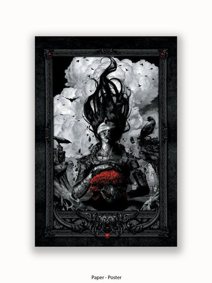 Nekro  13 Inches Poster