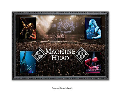Machine Head Poster - Classic Rock Album Wall Art - Vintage Hard Rock Print