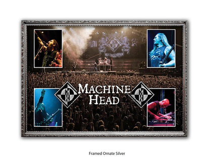 Machine Head Poster - Classic Rock Album Wall Art - Vintage Hard Rock Print