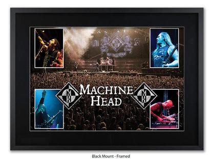 Machine Head Poster - Classic Rock Album Wall Art - Vintage Hard Rock Print