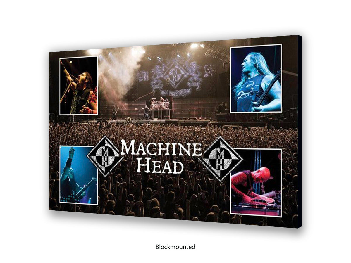 Machine Head Poster - Classic Rock Album Wall Art - Vintage Hard Rock Print