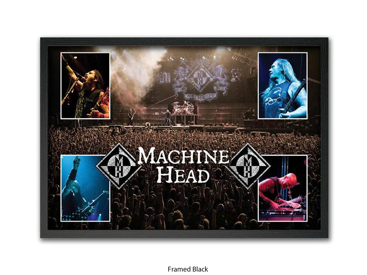 Machine Head Poster - Classic Rock Album Wall Art - Vintage Hard Rock Print