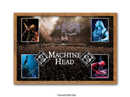 Machine Head Poster - Classic Rock Album Wall Art - Vintage Hard Rock Print