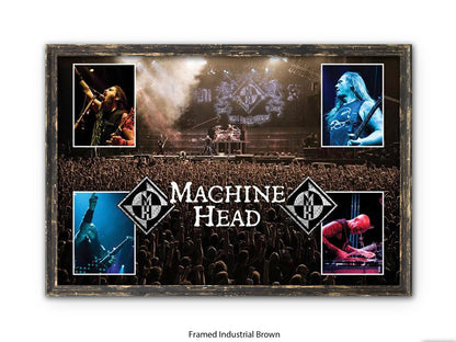 Machine Head Poster - Classic Rock Album Wall Art - Vintage Hard Rock Print