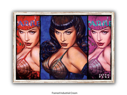 Bettie Page Poster Ð Pop Art Style Wall Art