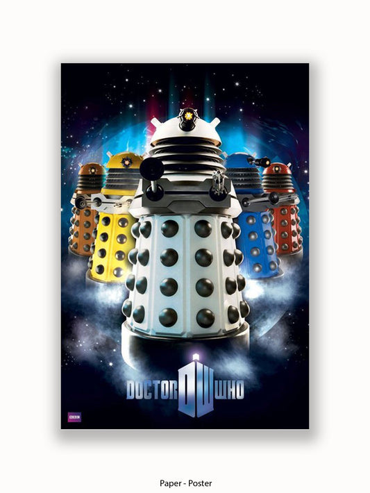 Dr Who  Daleks Poster