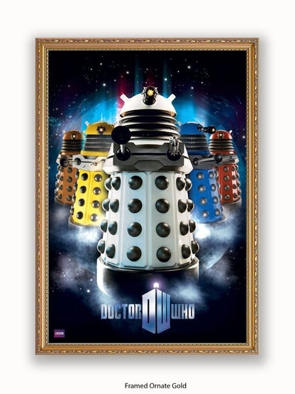 Dr Who  Daleks Poster