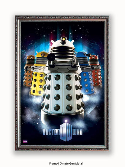 Dr Who  Daleks Poster
