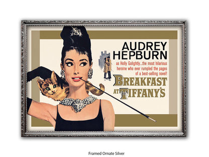 Audrey Hepburn Poster | Breakfast at Tiffany's | Art