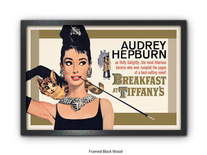 Audrey Hepburn Poster | Breakfast at Tiffany's | Art