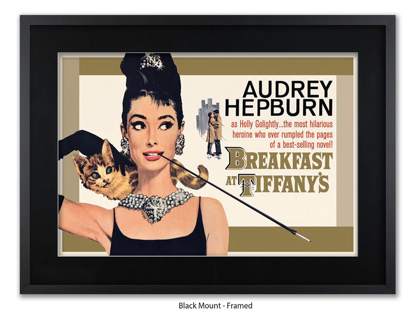 Audrey Hepburn Poster | Breakfast at Tiffany's | Art