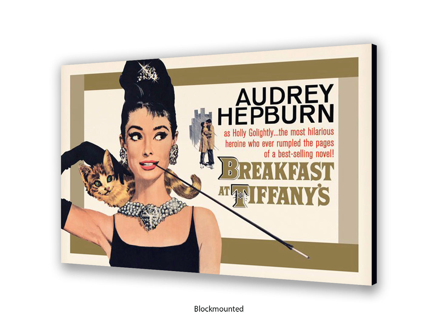Audrey Hepburn Poster | Breakfast at Tiffany's | Art