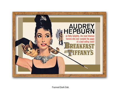 Audrey Hepburn Poster | Breakfast at Tiffany's | Art