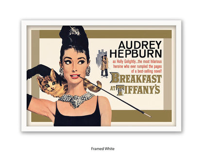 Audrey Hepburn Poster | Breakfast at Tiffany's | Art