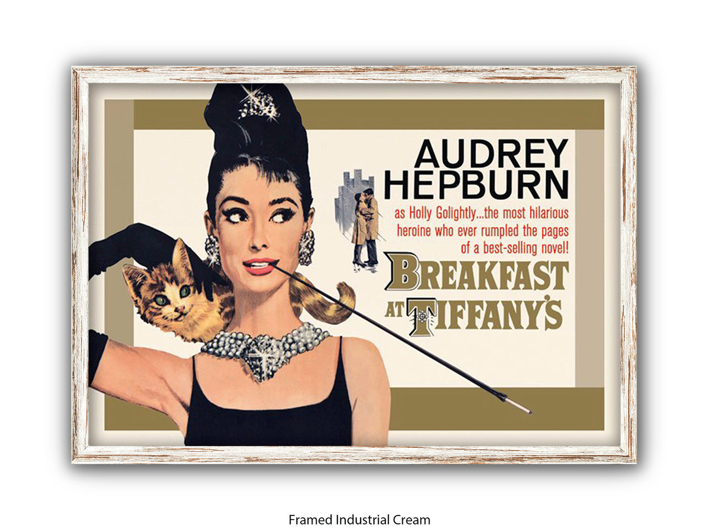 Audrey Hepburn Poster | Breakfast at Tiffany's | Art
