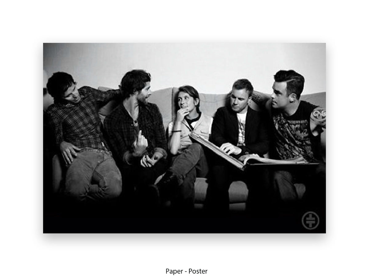 Take That Poster Ð Vintage 90s Pop Band Wall Art Ð Classic British Music Print