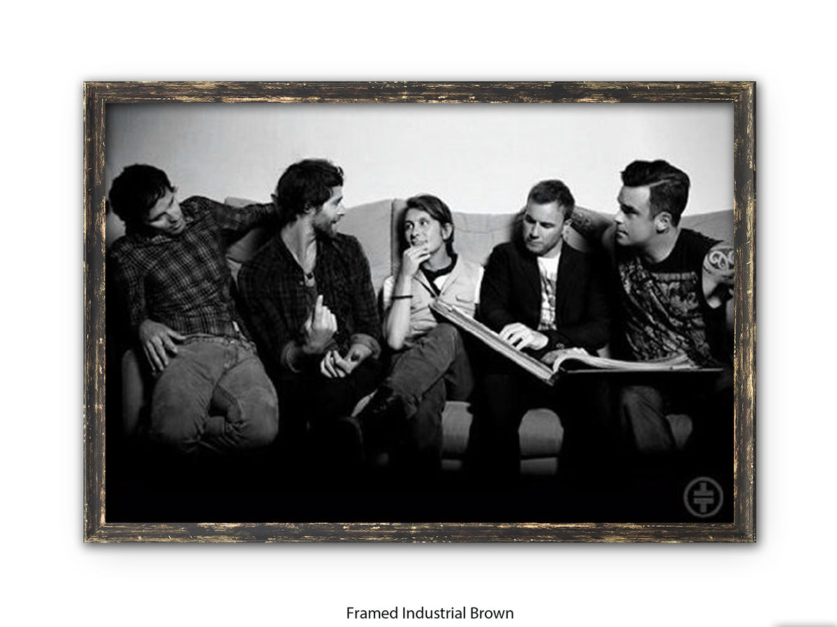 Take That Poster - Vintage 90s Pop Band Wall Art - Classic British Music Print