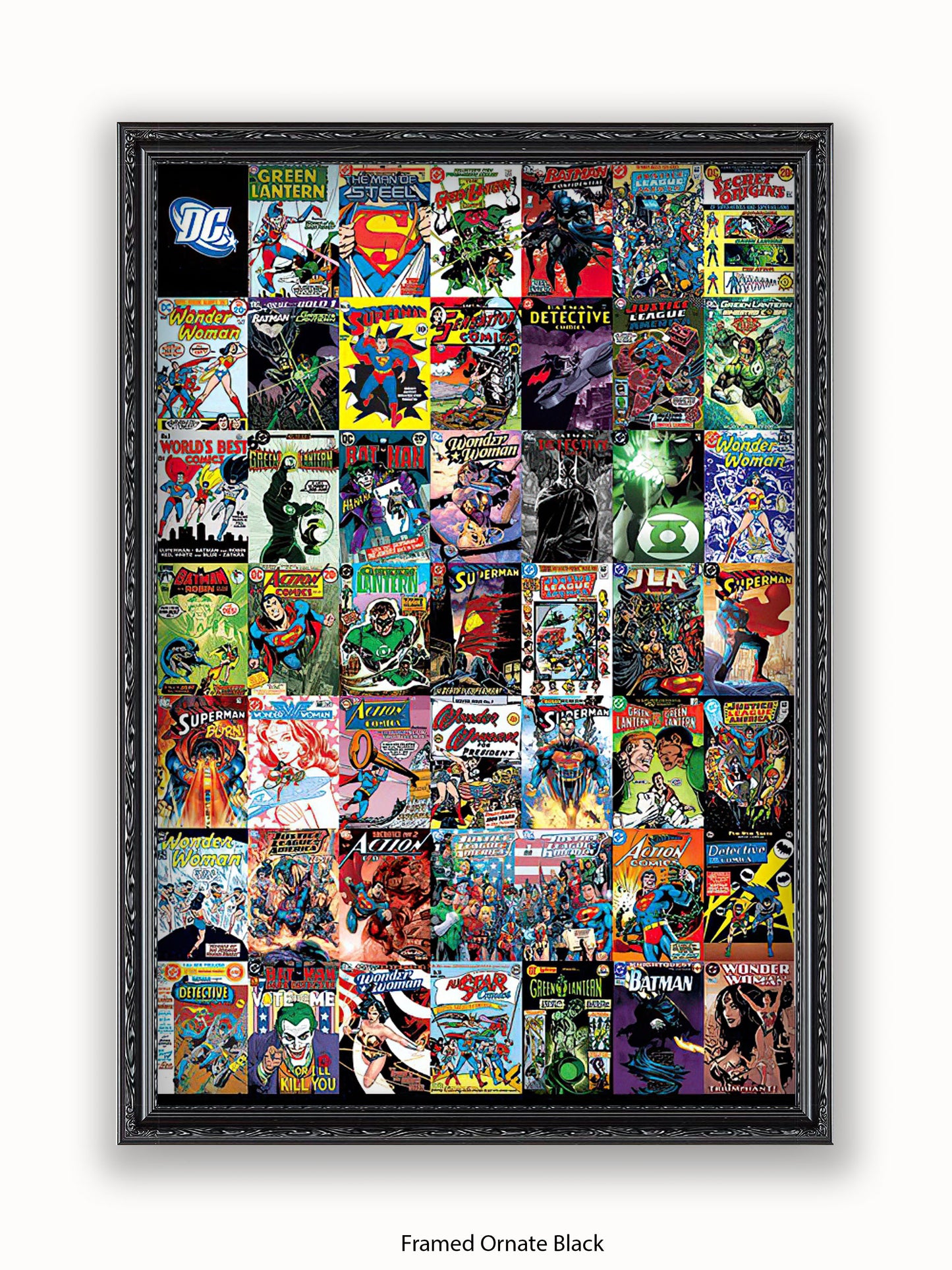 DC  Heroes  Montage Poster